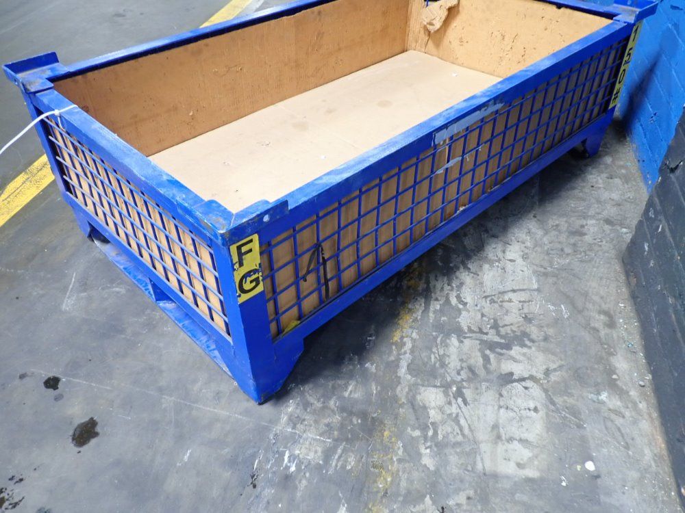 50" X 28" X 11" Id Stackable Steel Bin