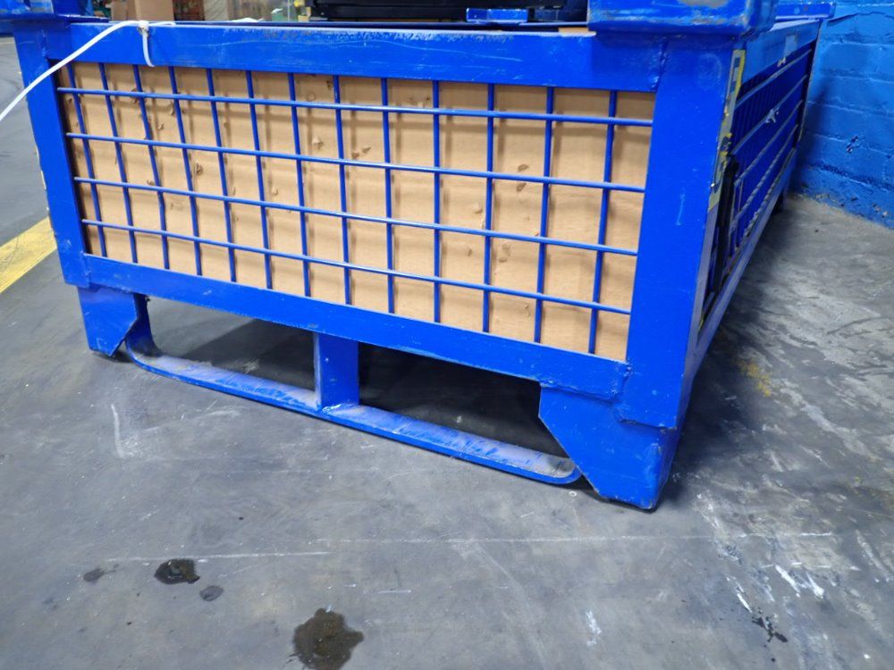 50" X 28" X 11" Id Stackable Steel Bin