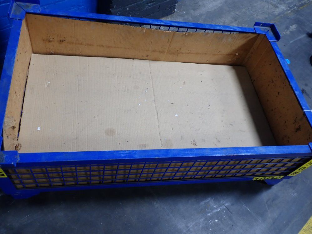 50" X 28" X 11" Id Stackable Steel Bin