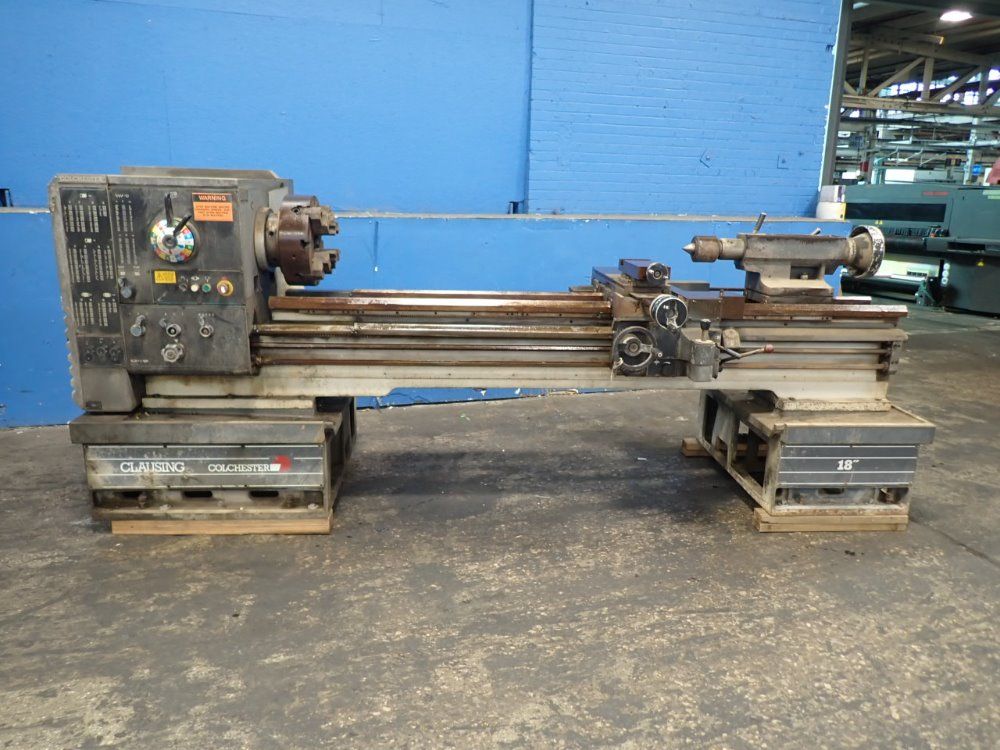 600 / Colchester Gap-bed Lathe