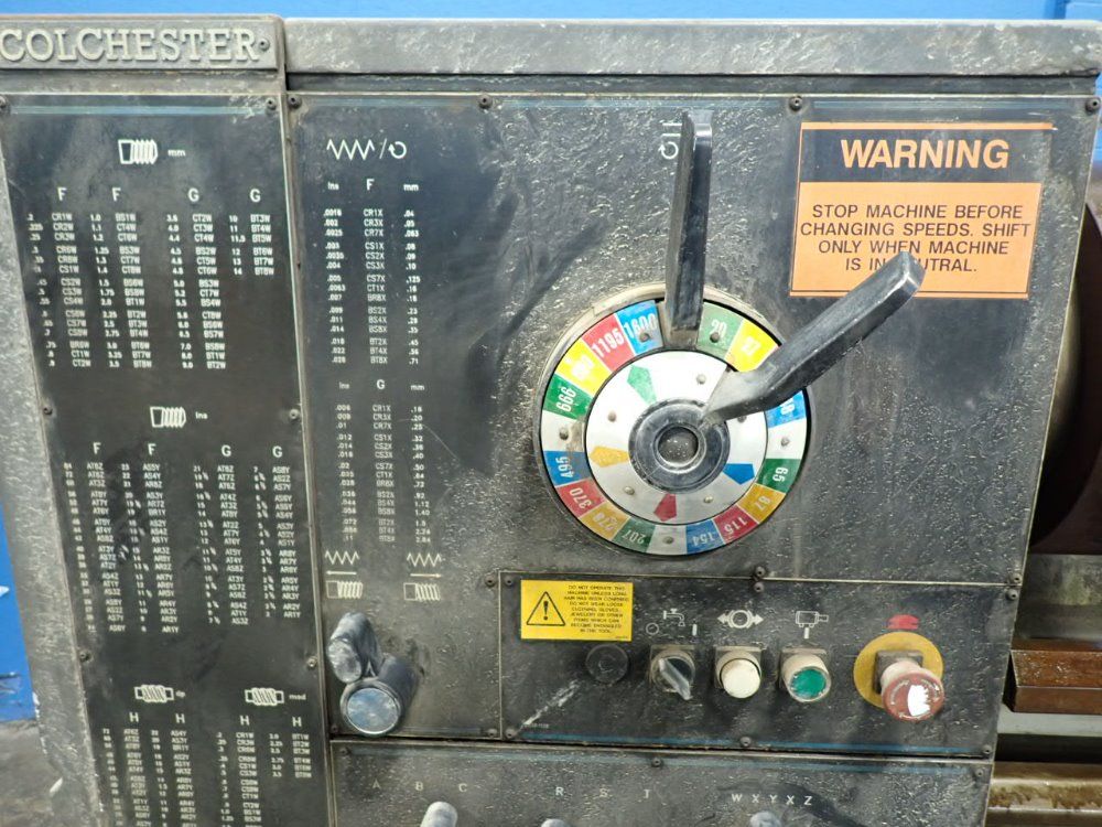 600 / Colchester Gap-bed Lathe