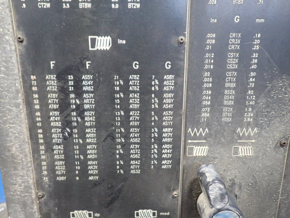 600 / Colchester Gap-bed Lathe