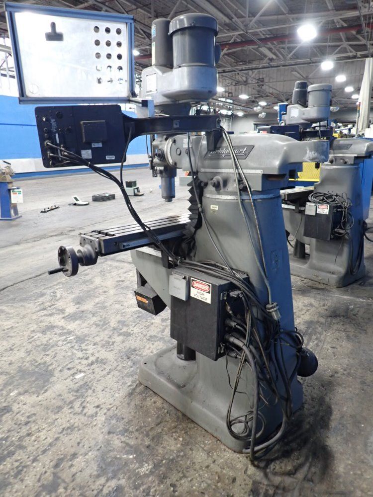Bridgeport 9" X 48" Vertical Mill