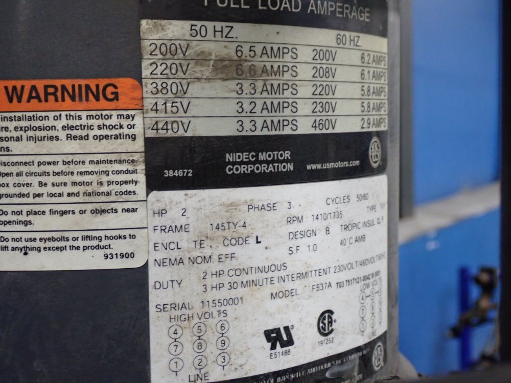 Bridgeport 9" X 48" Vertical Mill