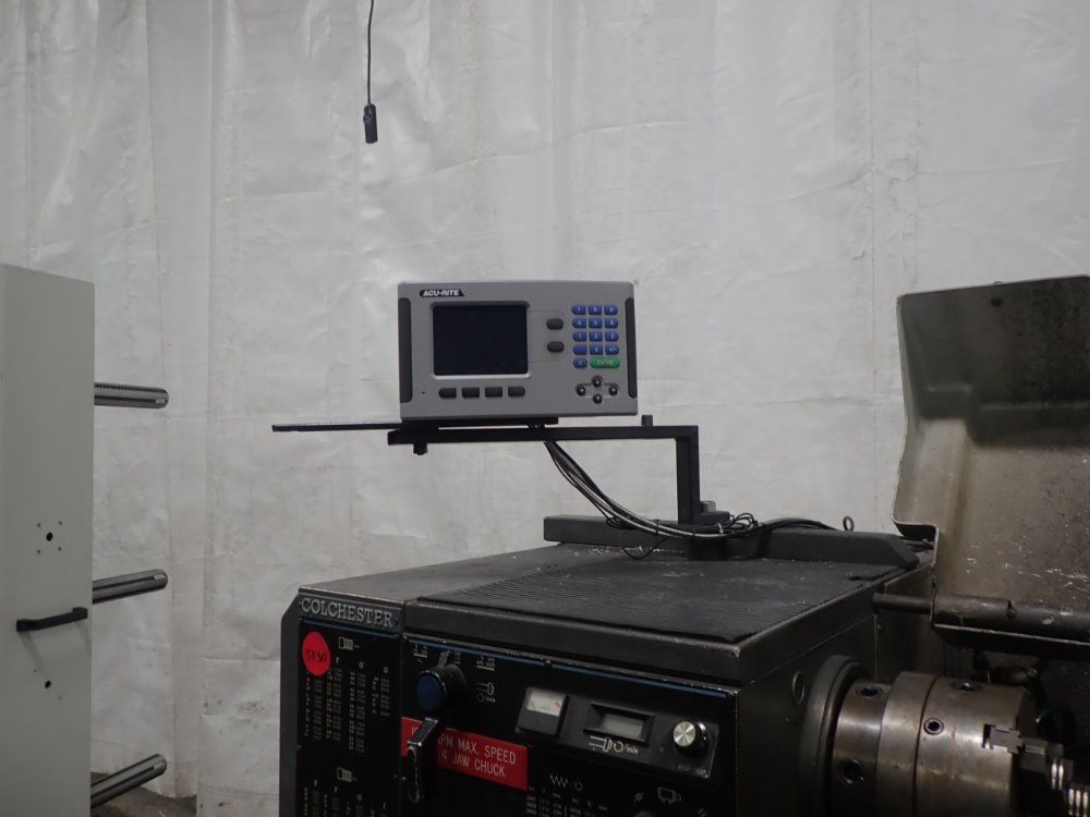 Clausing Colchester 16"/22" X 52" Gap Bed Lathe