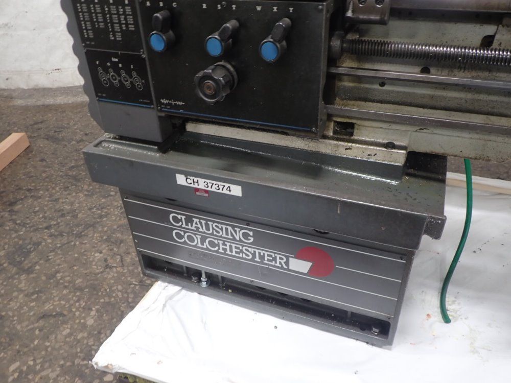 Clausing Colchester 16"/22" X 52" Gap Bed Lathe