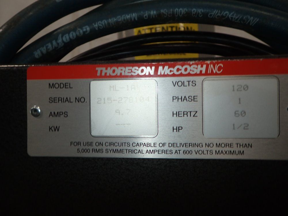 Thoreson Mccosh Dryer