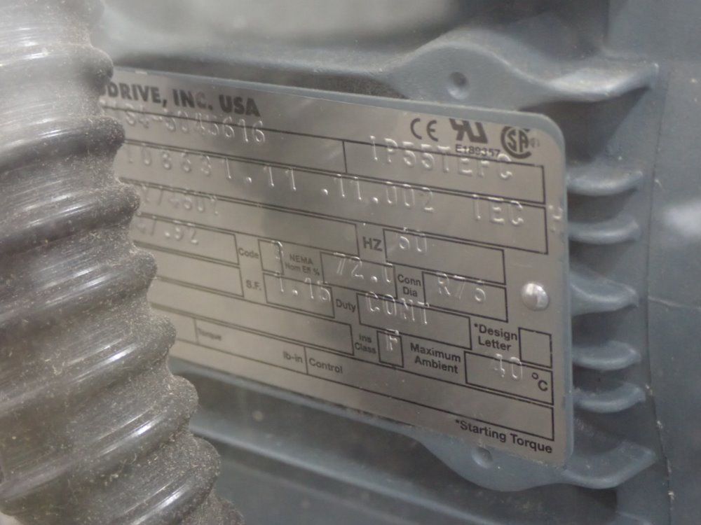 Shibuya / Hoppmann Powered Belt Conveyor