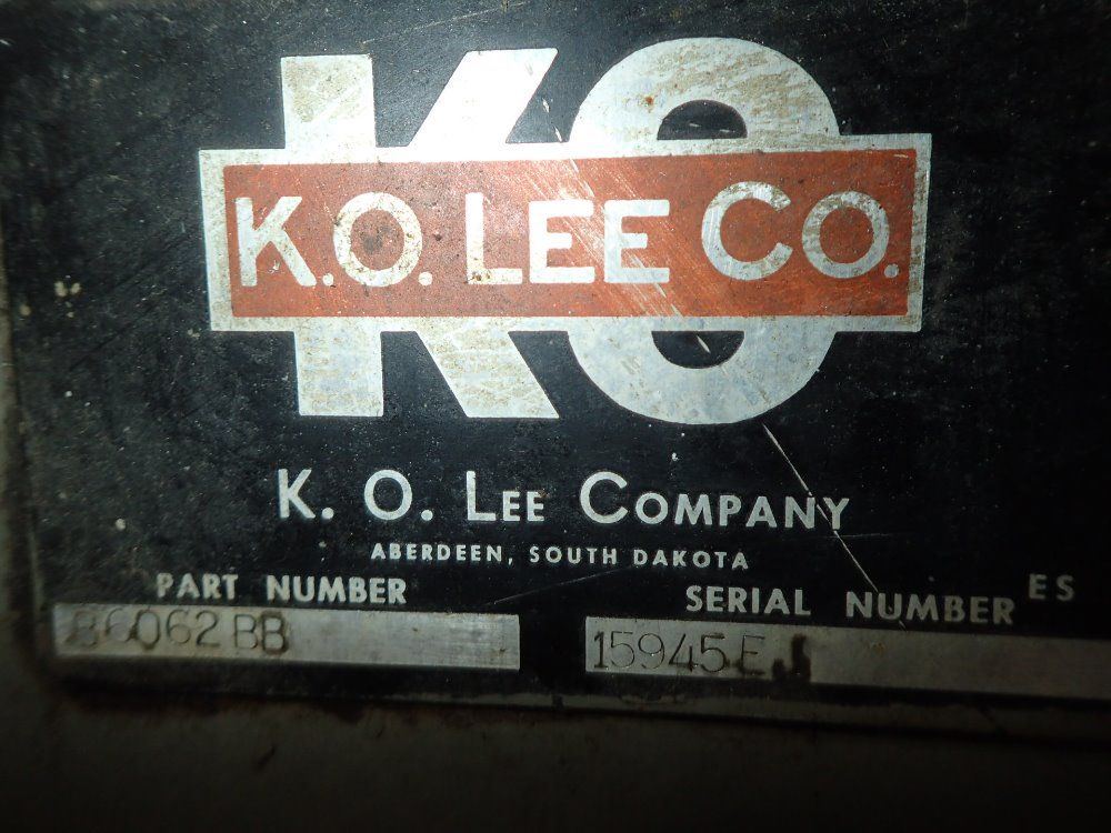 K.o. Lee Tool Grinder