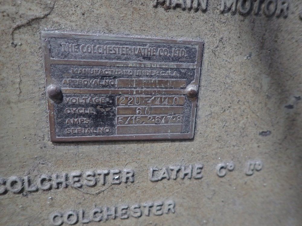 Colchester Lathe