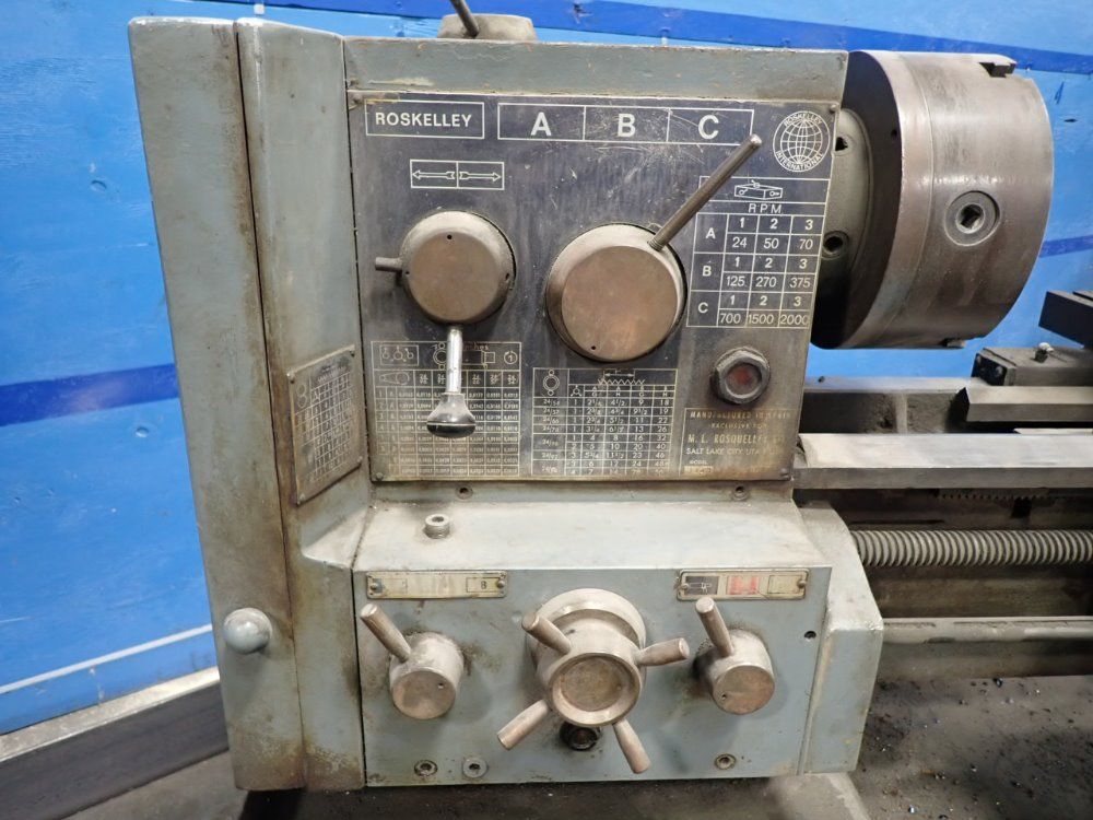 Roskelley Gap-bed Lathe