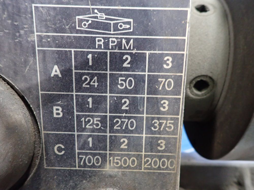 Roskelley Gap-bed Lathe