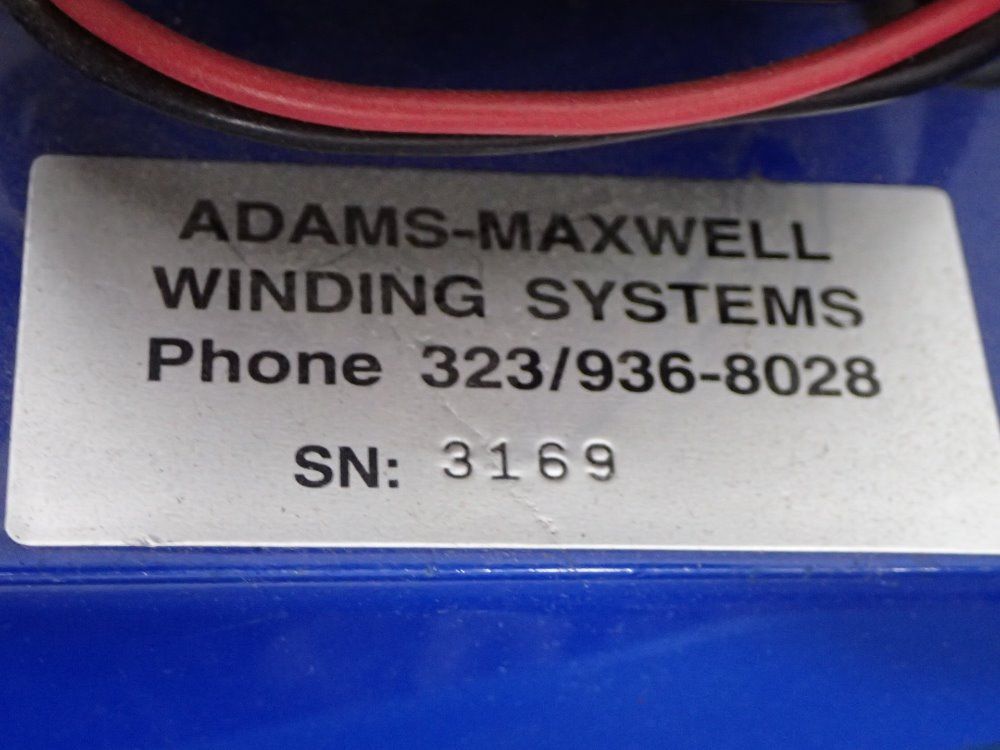 Adams-maxwell Auto Coil Winder