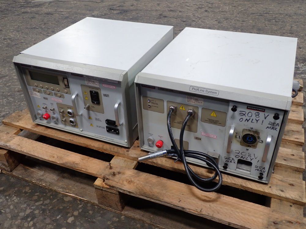 Schaffner High Energy Pulse Generator System - Nsg2050 / Cdn133/153