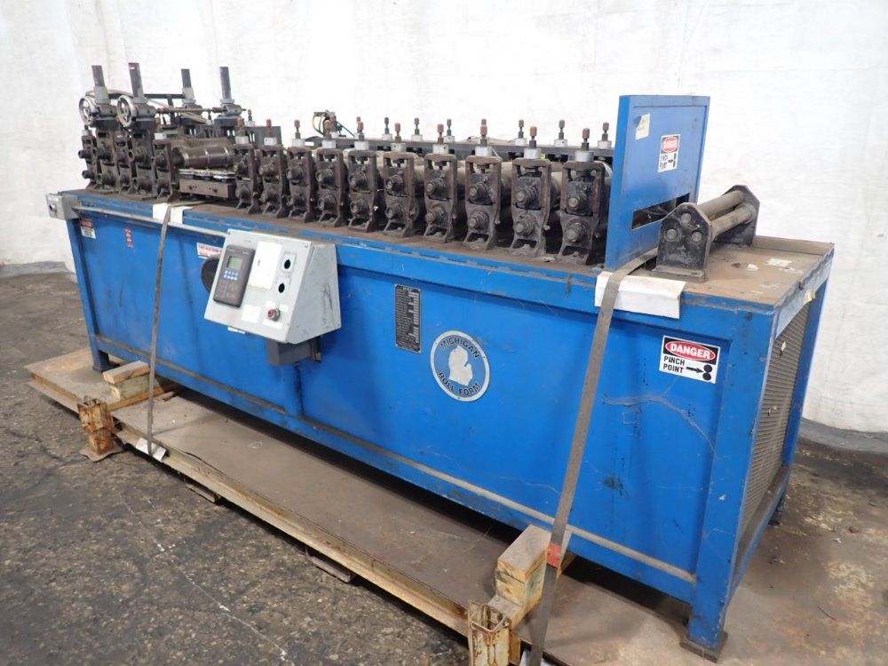 Michigan Roll Form 15 Station 13" Roll Former - 100r