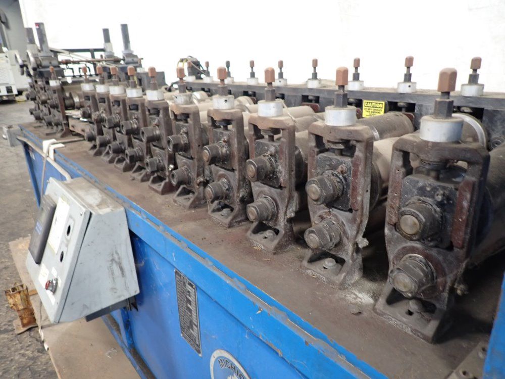 Michigan Roll Form 15 Station 13" Roll Former - 100r