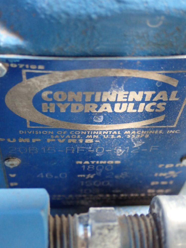 Continetnal Hydraulics Hydraulic Unit