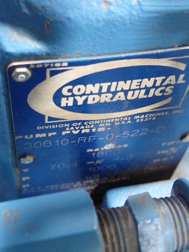Continetnal Hydraulics Hydraulic Unit