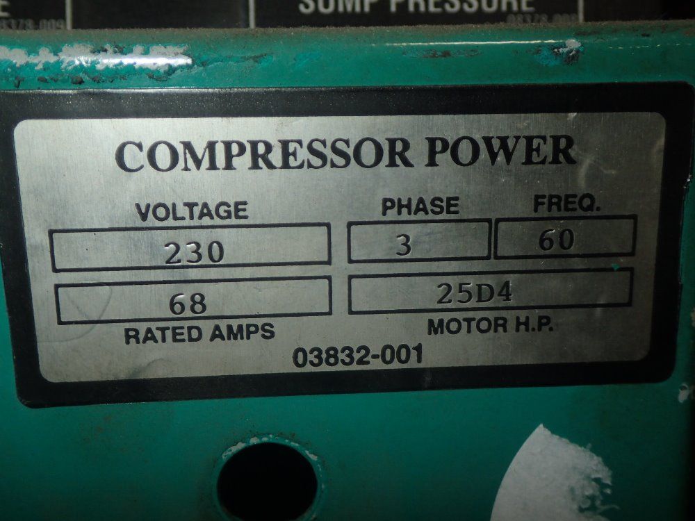 Sullivan Palatek Air Compressor