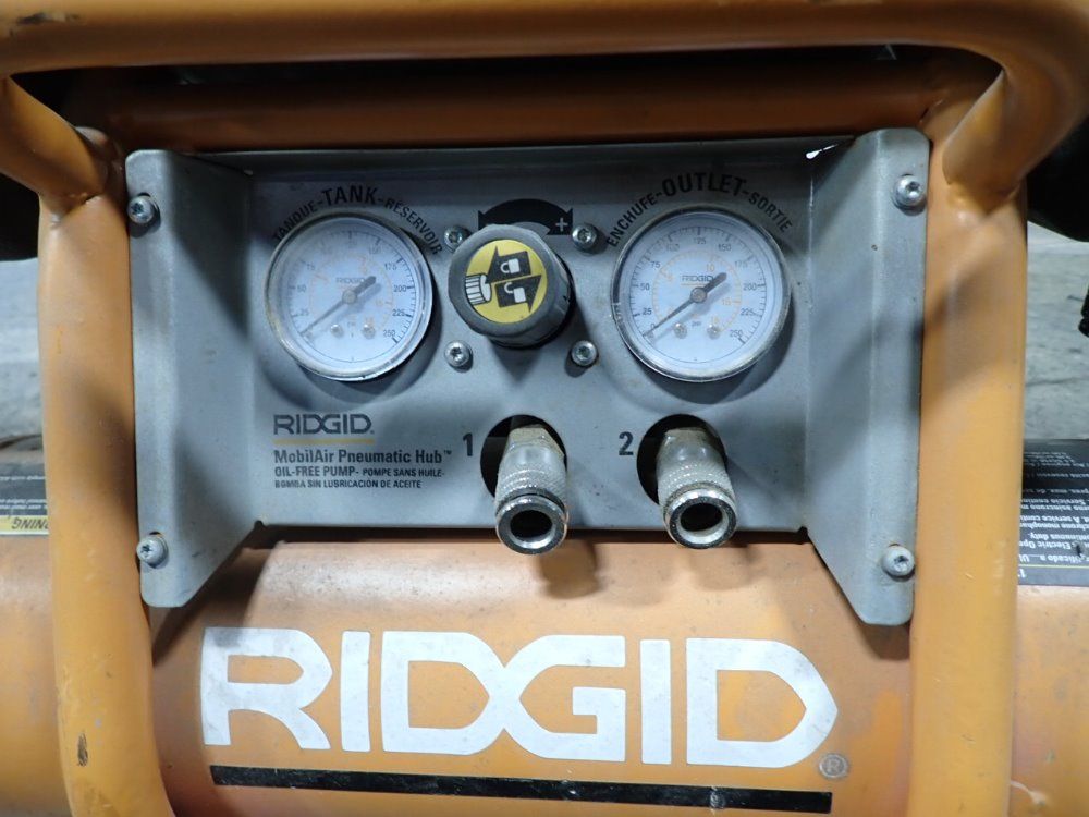 Ridgid Air Compressor W/ Pneumatic Hub