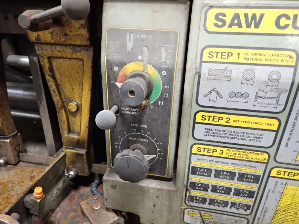 Hyd-mech 20" X 13" Horizontal Band Saw - S-20a