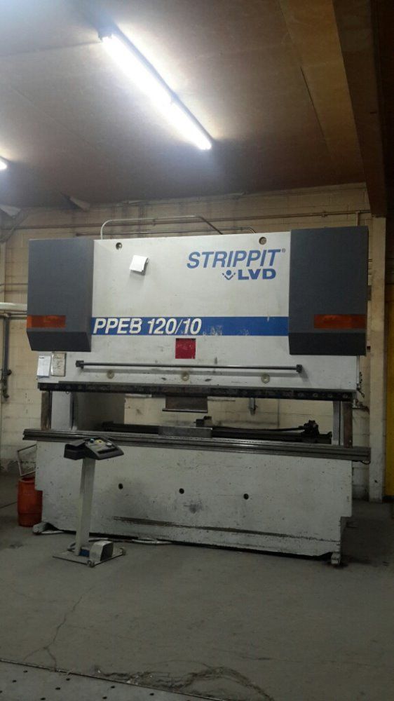 Strippit/lvd 120 Ton Ppeb 120/10 Cnc Press Brake - Ppeb 120/10