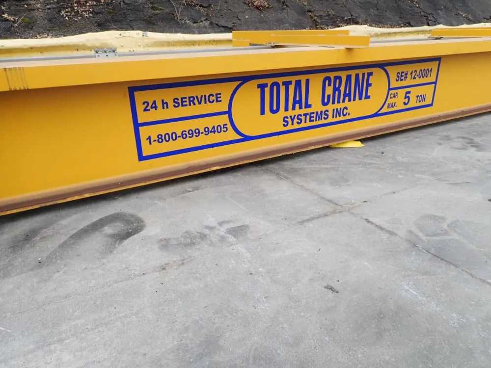 Total Crane 5 Ton X 334" 5 Ton Bridge Crane