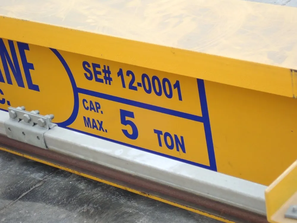 Total Crane 5 Ton X 334" 5 Ton Bridge Crane