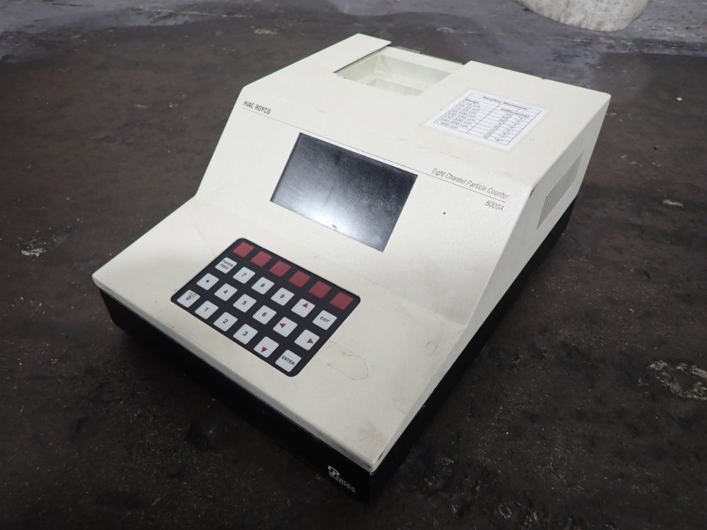 Hiac Royco Hiac Royco 8000a Eight Channel Particle Counter