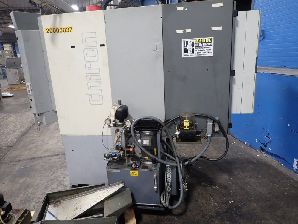 Chiron 8" X 19" Fz 08 S Cnc Tapping Center - Fz 08 S