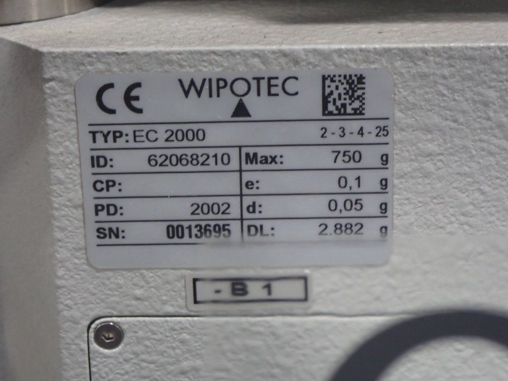 Optima Control Systems S/s Checkweigher