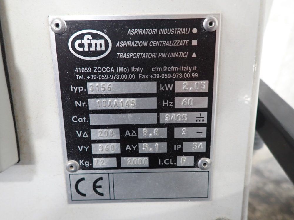 Aspitori Industriali Vacuum Unit