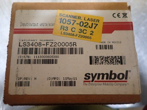 Symbol Ls3408-fz20005r Barcode Scanner. - Ls3408-fz20005r