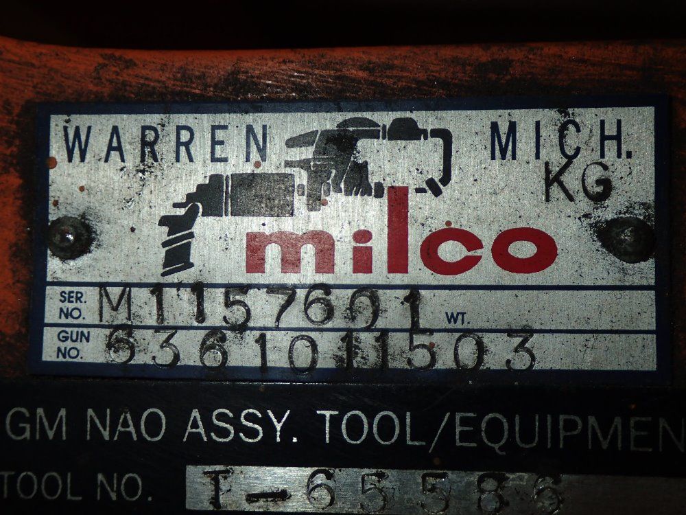 Milco Spot Welder - T-65586