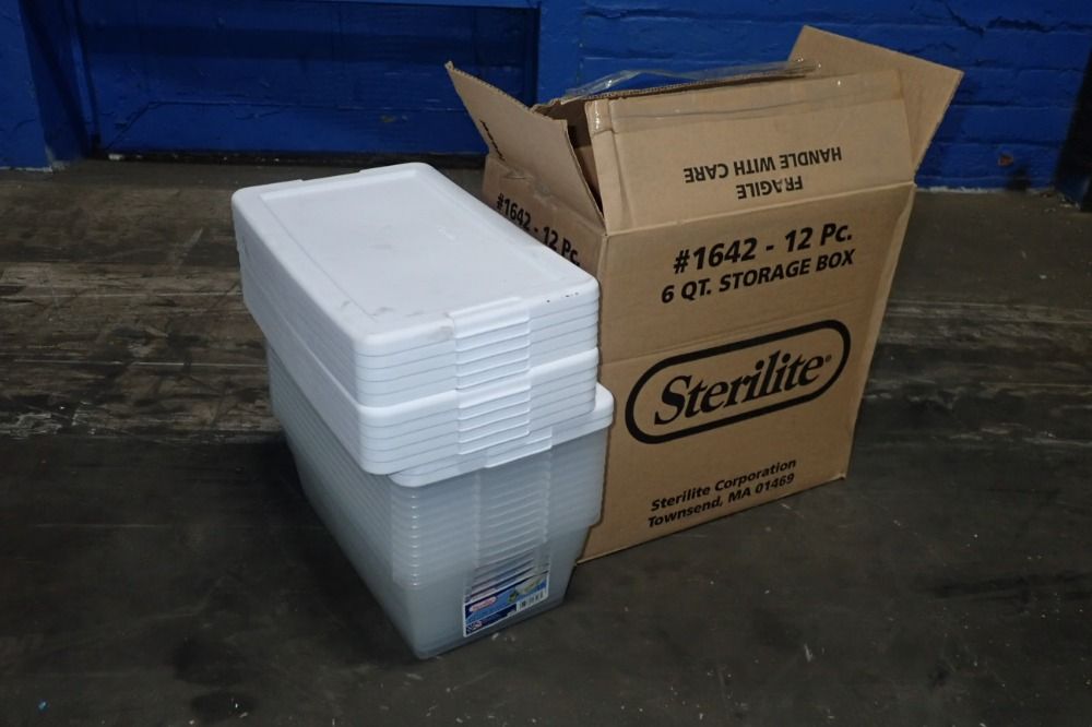 Sterlite Plastic Storage Boxes