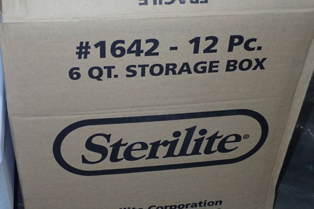Sterlite Plastic Storage Boxes