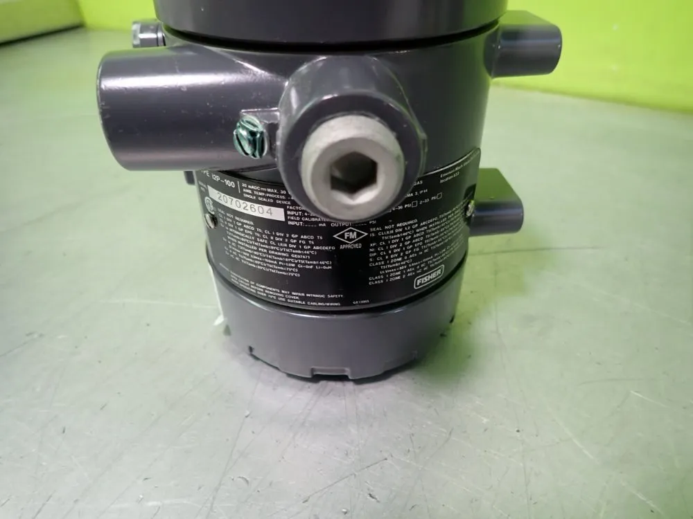 Fisher I2p-100 Pneumatic Transducer - I2p-100