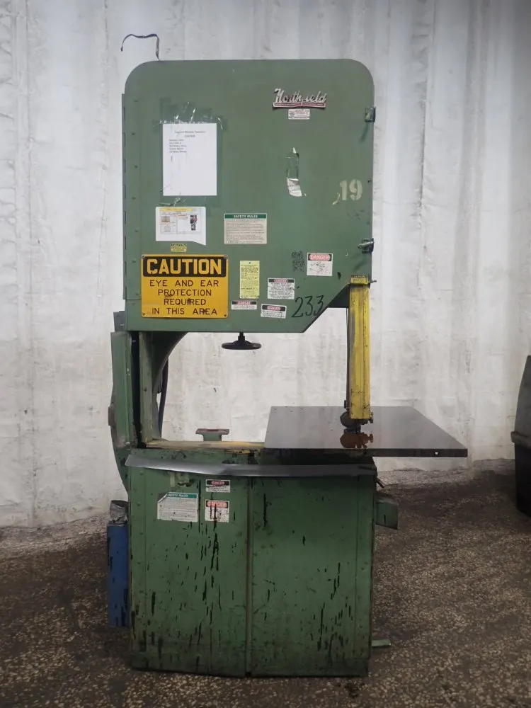 Northfield 36" X 13" 36" X 30" Table 36 Vertical Band Saw - 36