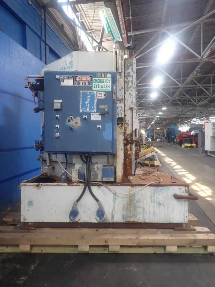 Proceco 48" Rotary Table 2000# Typhoon Hd 48-48-e-2000 Rotary Parts Washer - Typhoon Hd 48-48-e-2000