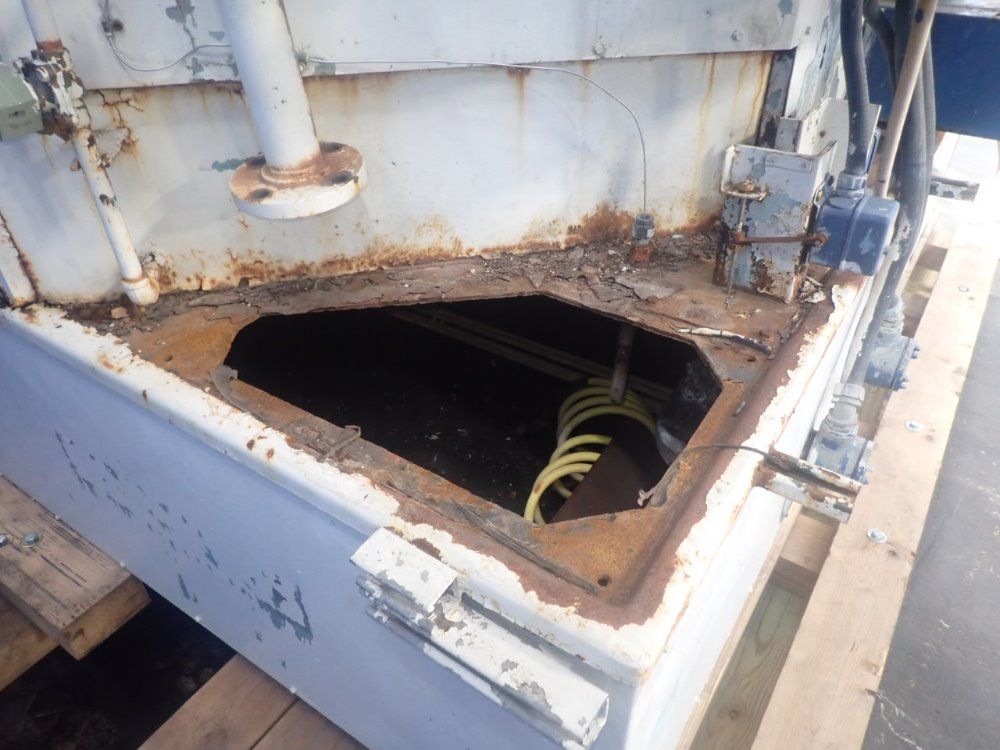 Proceco 48" Rotary Table 2000# Typhoon Hd 48-48-e-2000 Rotary Parts Washer - Typhoon Hd 48-48-e-2000