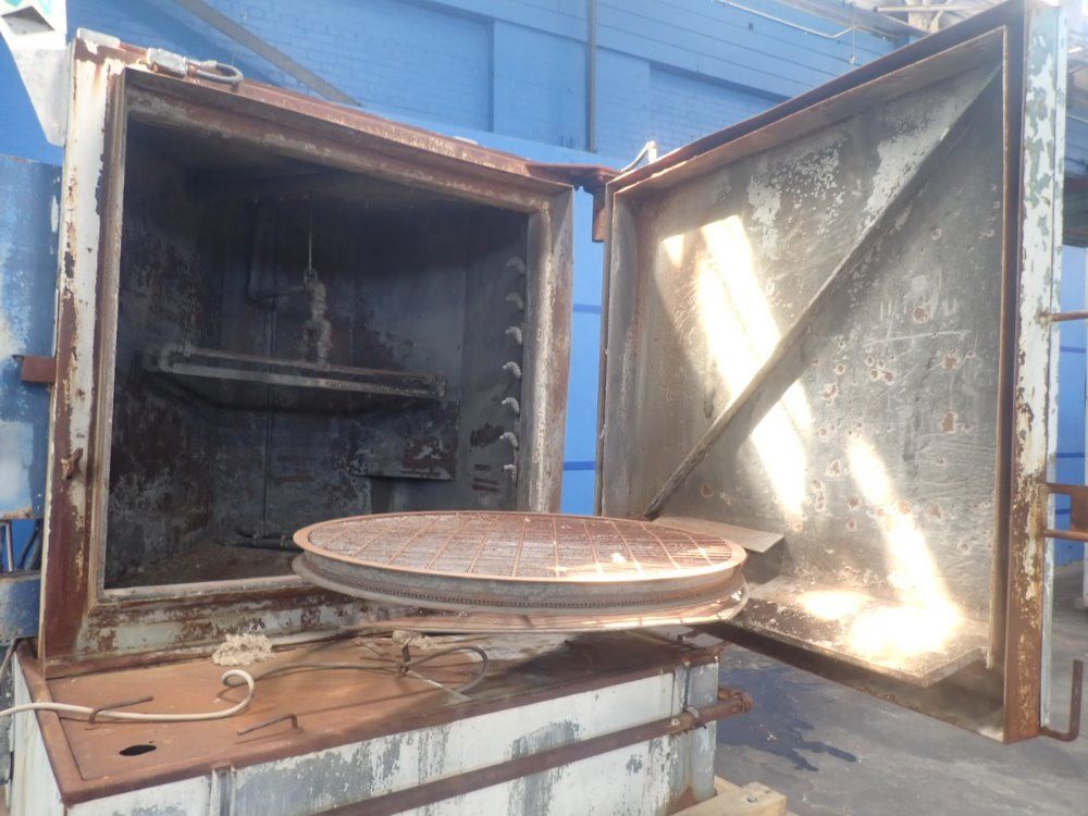 Proceco 48" Rotary Table 2000# Typhoon Hd 48-48-e-2000 Rotary Parts Washer - Typhoon Hd 48-48-e-2000