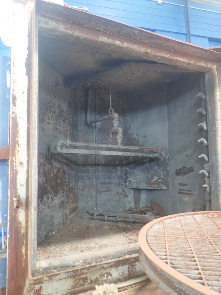 Proceco 48" Rotary Table 2000# Typhoon Hd 48-48-e-2000 Rotary Parts Washer - Typhoon Hd 48-48-e-2000