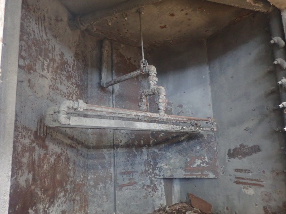 Proceco 48" Rotary Table 2000# Typhoon Hd 48-48-e-2000 Rotary Parts Washer - Typhoon Hd 48-48-e-2000