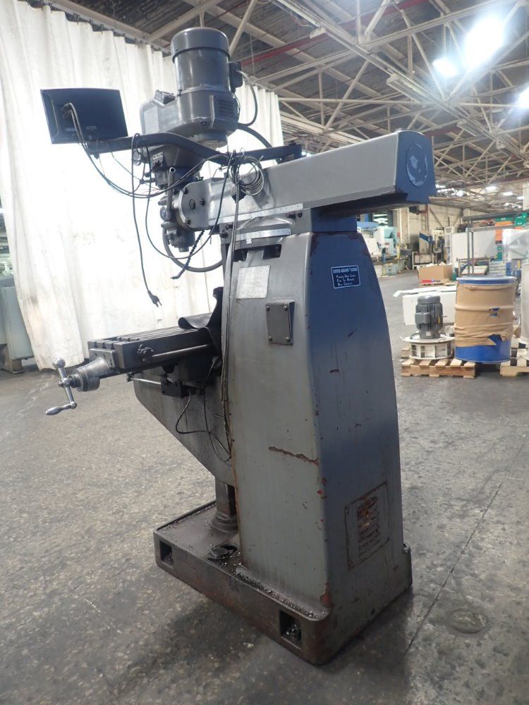 Sharp 10" X 51" Hmv Vertical Mill - Hmv