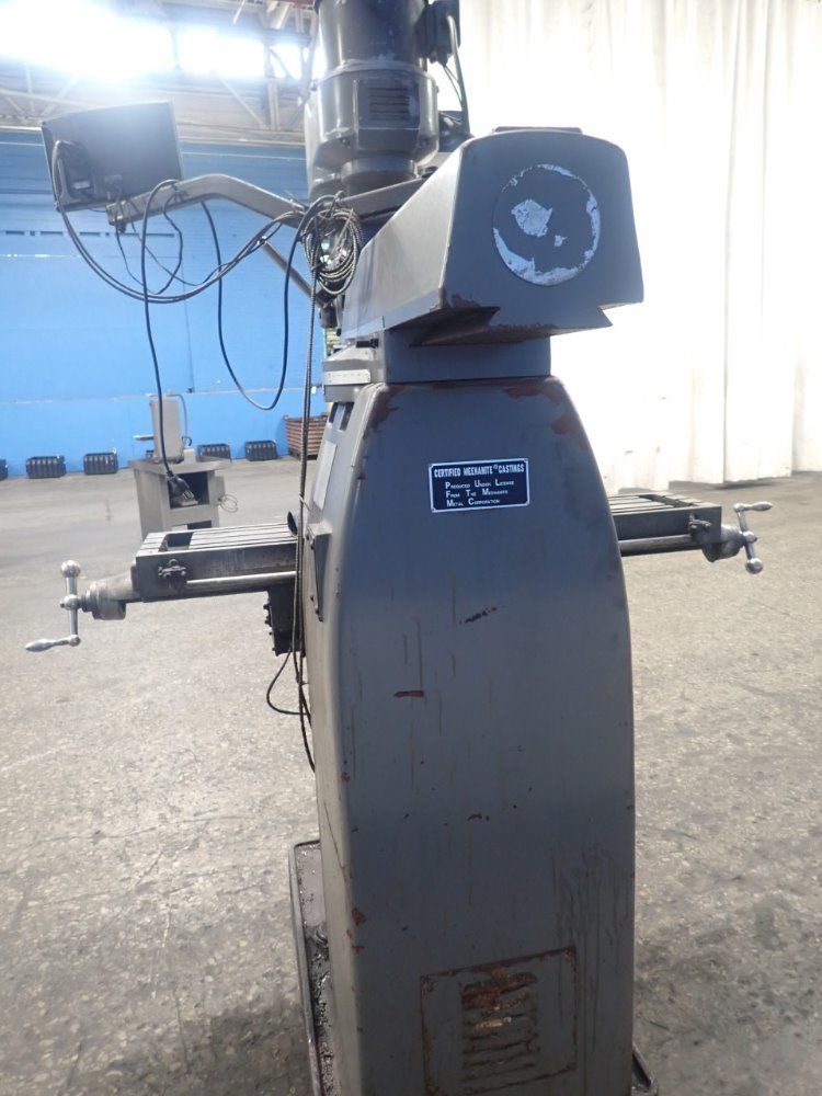 Sharp 10" X 51" Hmv Vertical Mill - Hmv