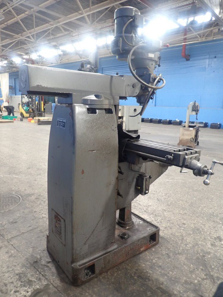 Sharp 10" X 51" Hmv Vertical Mill - Hmv
