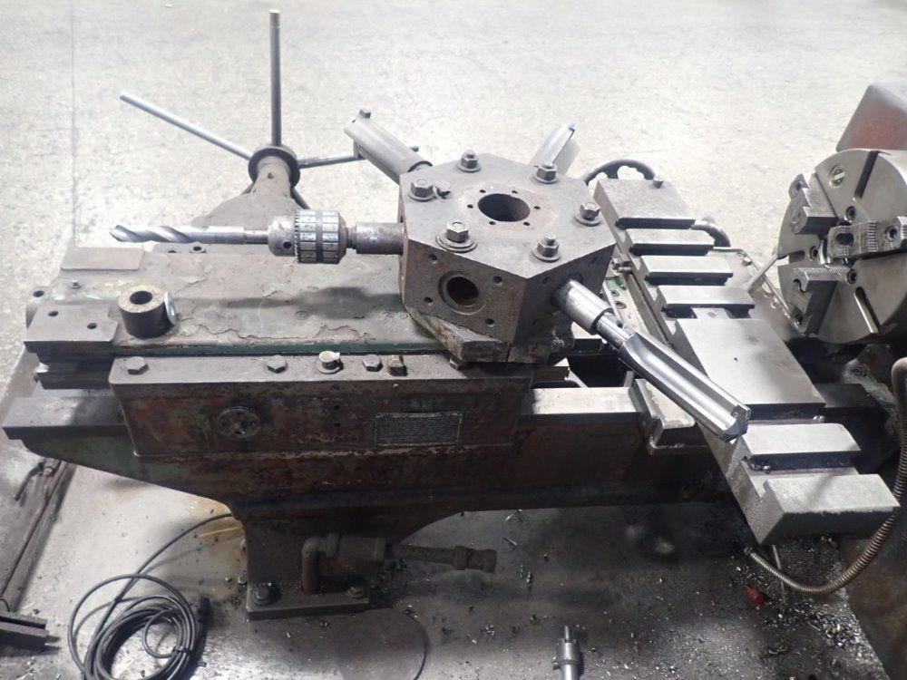 Warner & Swasey 20" Swing 48" Bed No5 M-1740 Turret Lathe - No5 M-1740