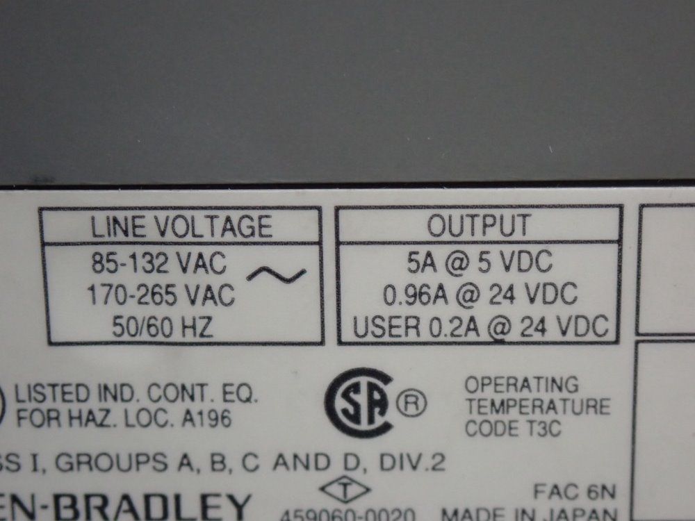 Allen-bradley/rockwell Power Supply