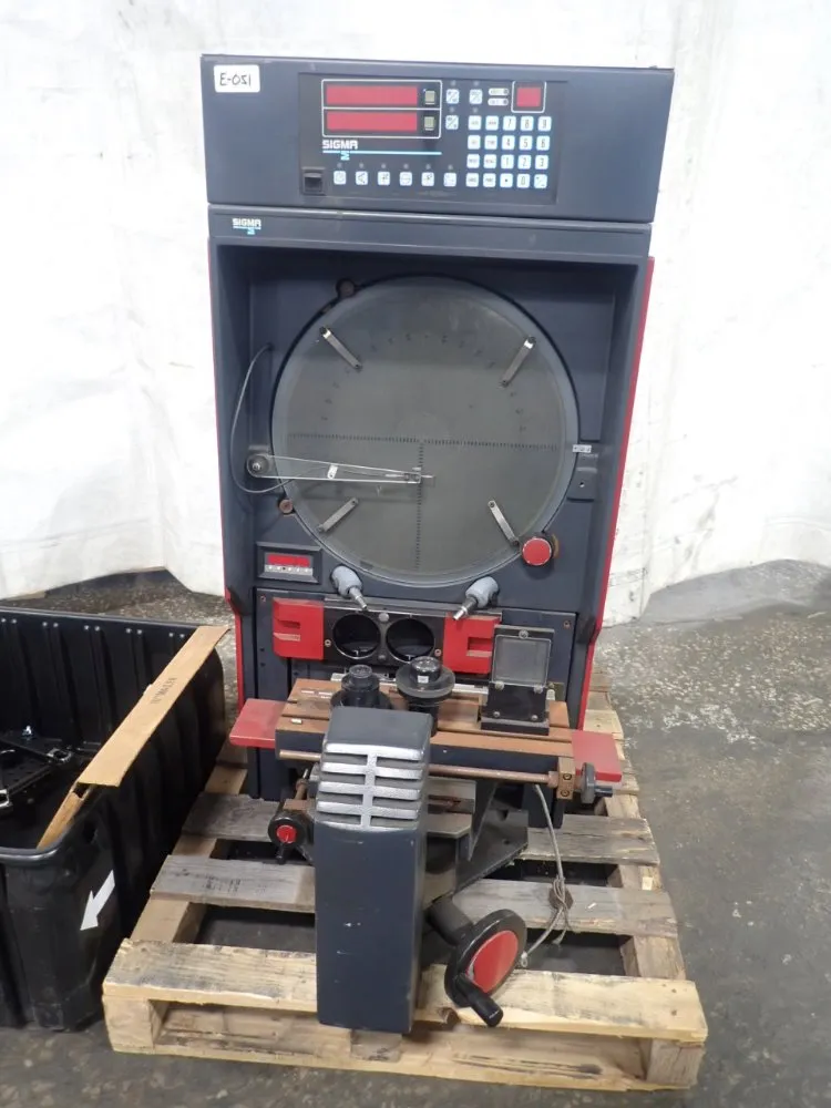 Sigma 16" Screen 5" X 15" Table Hb400 Optical Comparator - Hb400