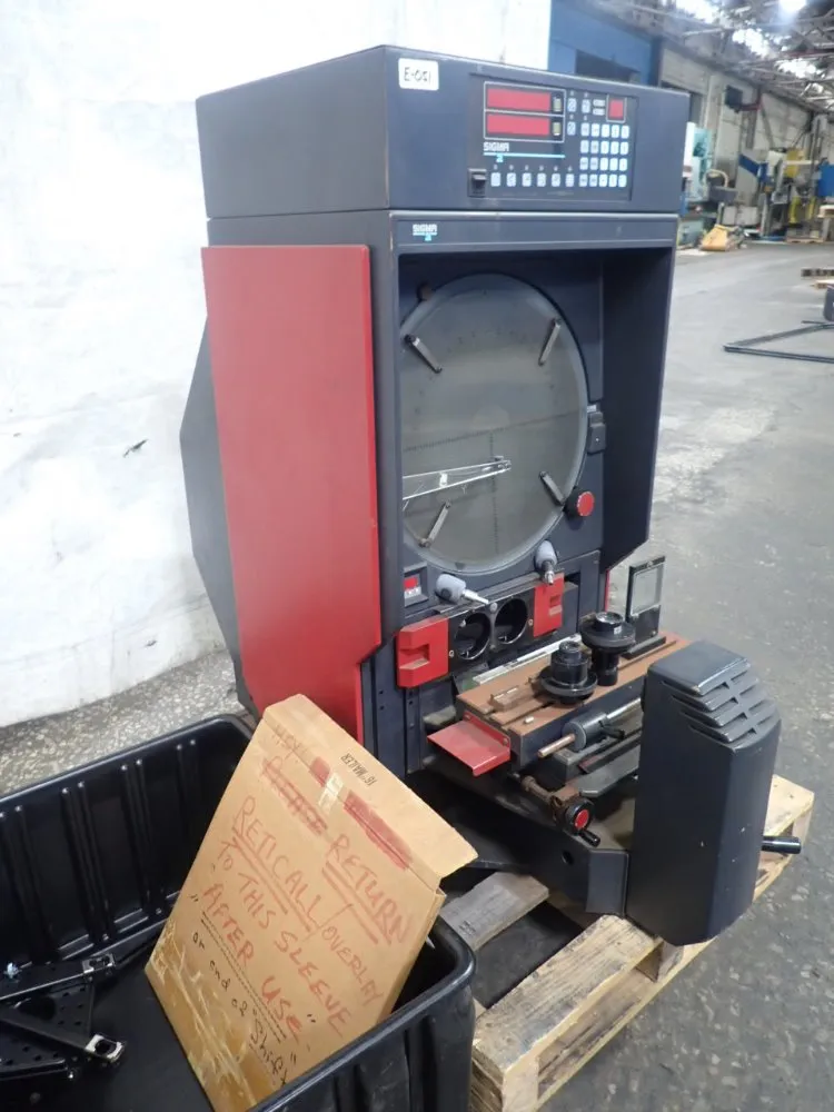 Sigma 16" Screen 5" X 15" Table Hb400 Optical Comparator - Hb400